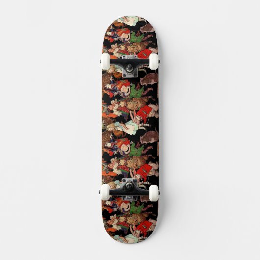 Skateboard Alice au pays des merveilles (Recto)