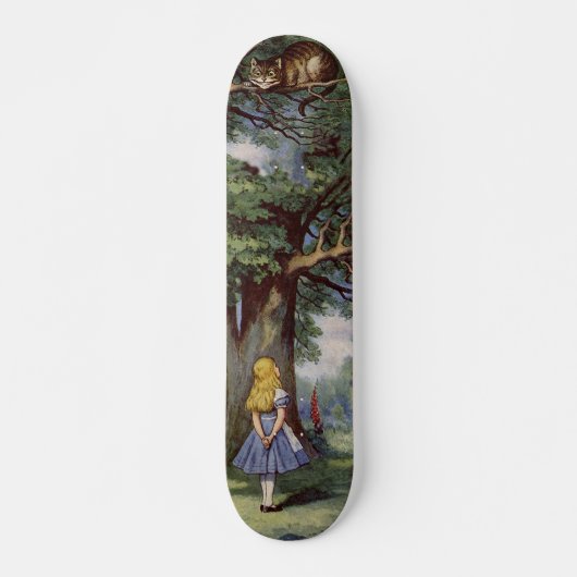Skateboard Alice au pays des merveilles SkakeBoard pro (Devant)