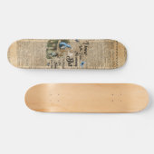 Skateboard Alice dans l'art vintage de dictionnaire de (Horz)