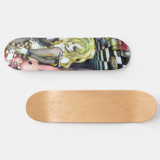 Skateboard Alice dans Wonderhell (Horz)