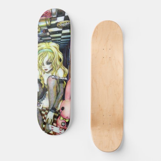 Skateboard Alice dans Wonderhell (Recto)