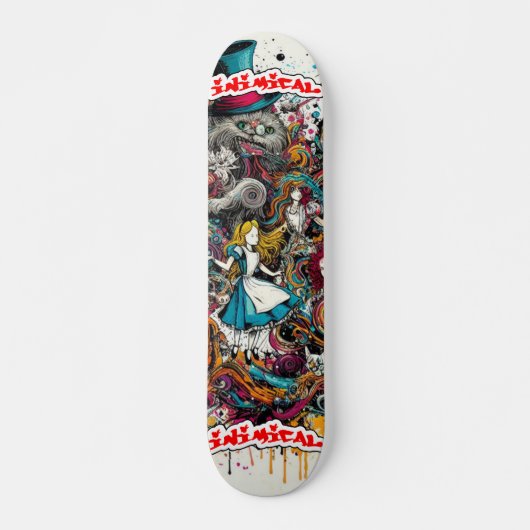 Skateboard Alice de Trippy Inimical (Devant)