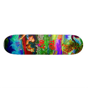 SKATEBOARD ALICE EN PLANCHE À ROULETTES DU PAYS DES