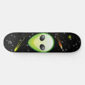 Skateboard Alien (Horz)