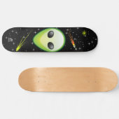Skateboard Alien (Horz)