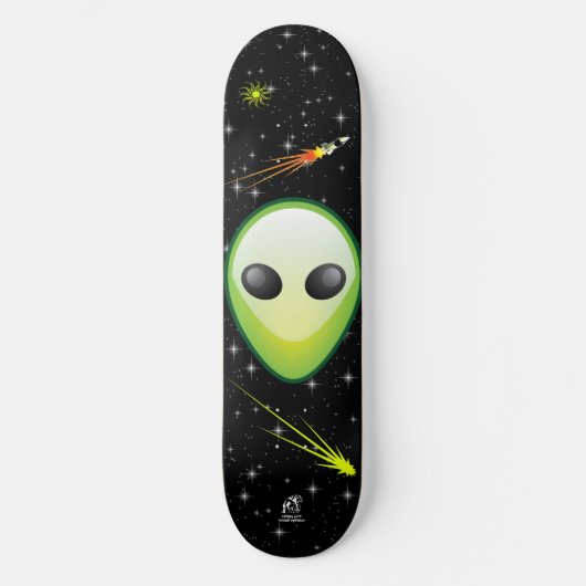 Skateboard Alien (Recto)