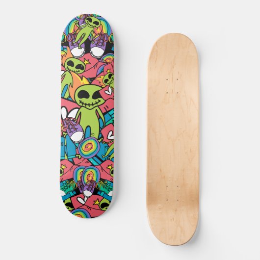Skateboard Alien Bro (Recto)