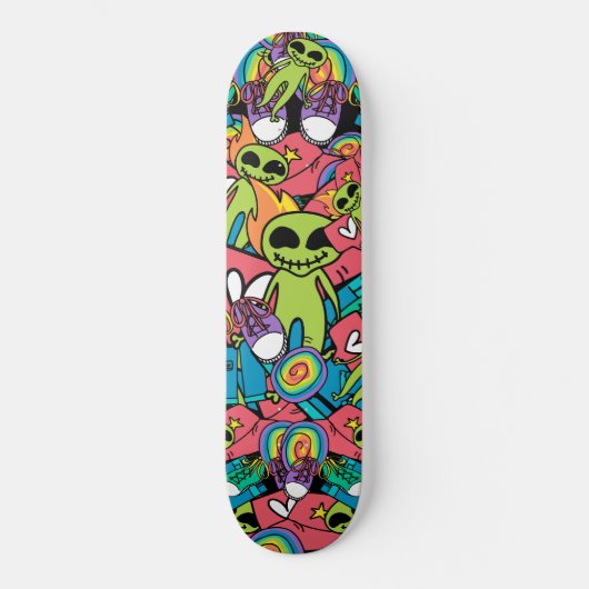Skateboard Alien Bro (Recto)