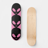 SKATEBOARD ALIEN COOL FILLES PINK SKATEBOARDS (Recto)