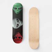 Skateboard Alien déplaisant (Recto)