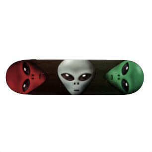 Skateboard Alien déplaisant