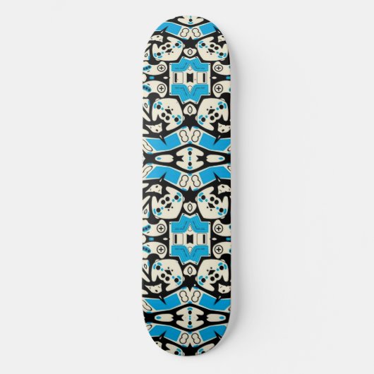 Skateboard Alien Hardcore Gamer Element Custom Pro Trick Deck (Recto)