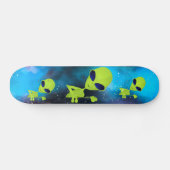 Skateboard Aliens (Horz)
