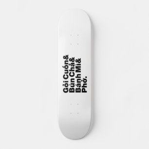 Skateboard Alimentation de rue vietnamienne