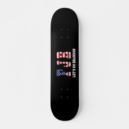 Skateboard Allez Brandon Skateboard, pont de 7¾ po (Devant)