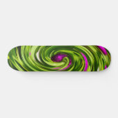 Skateboard Allium Abstrait (Horz)