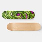 Skateboard Allium Abstrait (Horz)