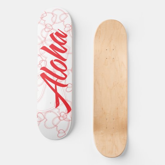 SKATEBOARD ALOHA (Recto)