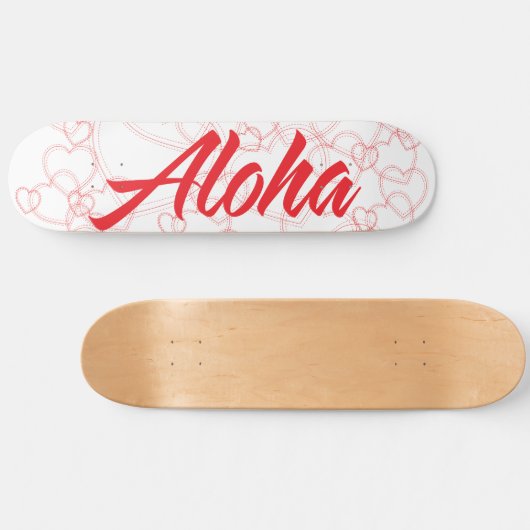 SKATEBOARD ALOHA (Horz)