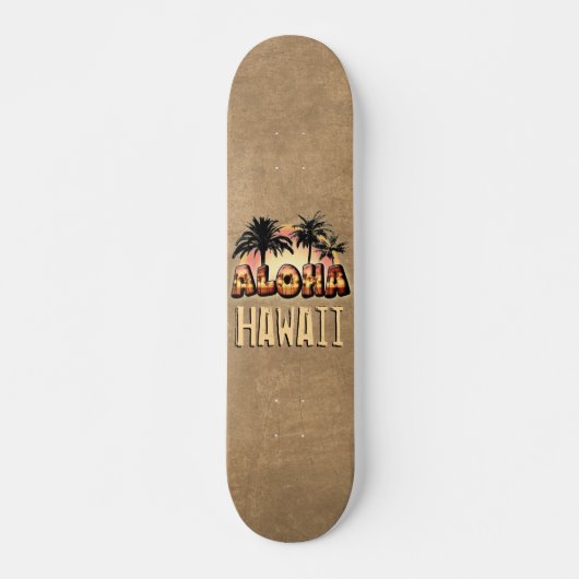Skateboard Aloha Hawaii (Devant)