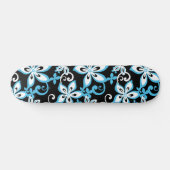 SKATEBOARD ALOHA HAWAII (NOIR/BLEU) (Horz)