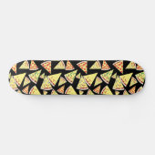 Skateboard Amant aléatoire dynamique frais de pizza de motif (Horz)