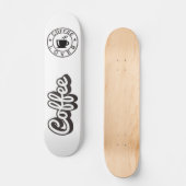 Skateboard Amant de café (Recto)
