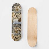 Skateboard Amateurs de tigres Cadeaux d'art (Recto)