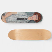 Skateboard Amedeo Modigliani - Jeune fille dans une blouse ra (Horz)