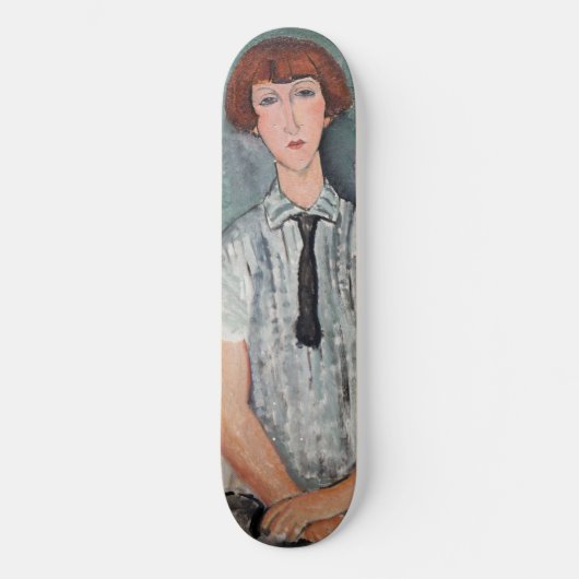 Skateboard Amedeo Modigliani - Jeune fille dans une blouse ra (Recto)