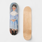Skateboard Amedeo Modigliani - Petite fille en bleu (Recto)