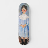 Skateboard Amedeo Modigliani - Petite fille en bleu (Recto)