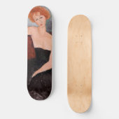 Skateboard Amedeo Modigliani - Robe de soirée pour filles rou (Recto)