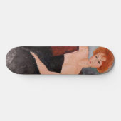 Skateboard Amedeo Modigliani - Robe de soirée pour filles rou (Horz)