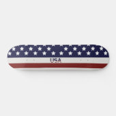 Skateboard America Drapeau américain Motif américain (Horz)