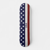 Skateboard America Drapeau américain Motif américain (Devant)