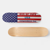 Skateboard American Flag 4 juillet Independence Skate (Horz)