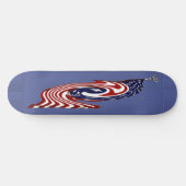 Skateboard American Flag Fast Flow Skboard (Horz)