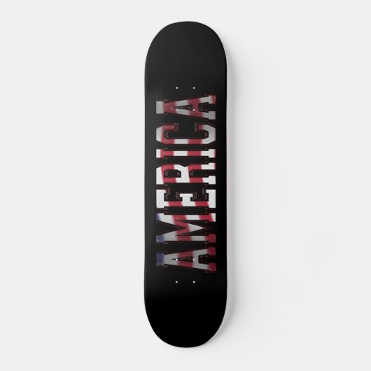 Skateboard American Flag Skate Board (Recto)