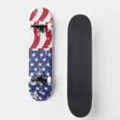 Skateboard American Flag Waving - Trouvé #2 (Recto)