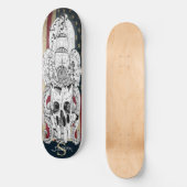 skateboard American Nautical GIRLY Skull (Recto)