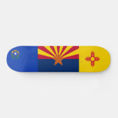 Skateboard American Southwest Flags (Horz)