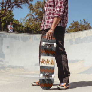 Skateboard Amérindien