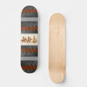 Skateboard Amérindien (Recto)