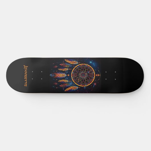 Skateboard amérindien personnalisé (Horz)