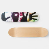 Skateboard Amour d'arc-en-ciel (Horz)