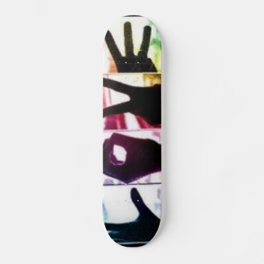 Skateboard Amour d'arc-en-ciel (Recto)