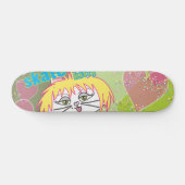 Skateboard Amour de Kitty de patin (Horz)