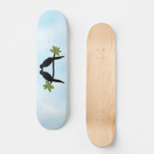 Skateboard Amour de perroquet (Recto)