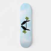 Skateboard Amour de perroquet (Devant)